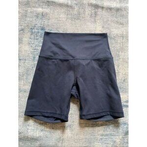 Lululemon True Navy Blue Align Short 6" Inseam Size 4